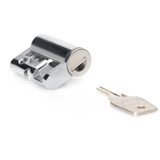 Digitus Digitus Profil-Halbzylinder f. 19" Unique Schwenkgriff, Schloss 