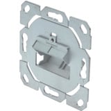 Digitus Frontplatte + Einbaurahmen für Multimedia/Keystone, Frontpanel weiß