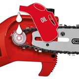 EINHELL Akku-Hochentaster GC-LC 18/20 Li T-Solo rot/schwarz, ohne Akku und Ladegerät