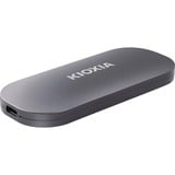 Kioxia Exceria Plus Portable SSD 2 TB, Externe SSD grau, USB-C 3.2 Gen 2 (10 Gbit/s)