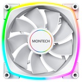 Montech RX140 PWM 140x140x25, Gehäuselüfter weiß, 140 mm