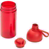 Room Copenhagen LEGO Trinkflasche 0,5 Liter  rot/transparent