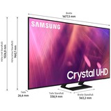 SAMSUNG GU-75AU9079, LED-Fernseher 189 cm(75 Zoll), schwarz, UltraHD/4K, SmartTV, AMD Free-Sync
