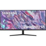 SAMSUNG ViewFinity S50GC S34C500GAU, LED-Monitor 86 cm (34 Zoll), schwarz, WQHD, VA, HDMI, DisplayPort, 100Hz Panel