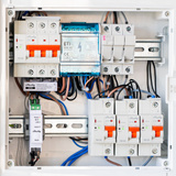 Shelly Pro 3CB C63, Sicherung grau, 3-Polig, 63A Nennstrom