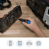 iFixit Narwhal 6-in-1 Schraubendreher, Bit-Satz schwarz/blau
