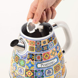 Ariete Wasserkocher Positano mehrfarbig, 2.000 Watt, 1,7 Liter