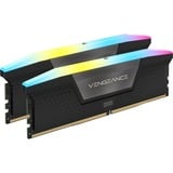 Corsair DIMM 64 GB DDR5-6000 (2x 32 GB) Dual-Kit, Arbeitsspeicher schwarz, CMH64GX5M2B6000Z40, Vengeance RGB, INTEL XMP, AMD EXPO