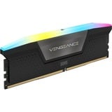Corsair DIMM 64 GB DDR5-6000 (2x 32 GB) Dual-Kit, Arbeitsspeicher schwarz, CMH64GX5M2B6000Z40, Vengeance RGB, INTEL XMP, AMD EXPO