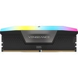 Corsair DIMM 64 GB DDR5-6000 (2x 32 GB) Dual-Kit, Arbeitsspeicher schwarz, CMH64GX5M2B6000Z40, Vengeance RGB, INTEL XMP, AMD EXPO
