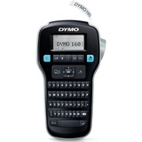 Dymo LabelManager 160, Beschriftungsgerät schwarz/silber, mit QWERTZ-Tastatur, S0946360