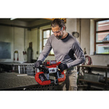 EINHELL Power X-Change Akku-Bandsäge TE-MB 18/127 Li-Solo, 18Volt rot/schwarz, ohne Akku und Ladegerät