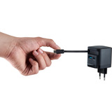 Intenso Power Adapter W65ACIC GaN, Ladegerät schwarz, 65W
