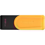 Kingston DataTraveler Exodia S 512 GB, USB-Stick schwarz/gelb, USB-A 3.2 Gen 1