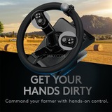 Logitech G Saitek Farm Sim Controller, Simulatoren-Set schwarz/grau, Bundle für schwere Maschinen