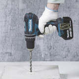 Makita Akku-Schlagbohrschrauber DHP482RFWJ, 18Volt weiß/schwarz, 2x Li-Ionen Akku 3,0Ah, im MAKPAC Gr. 2