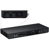 Samsung GQ65LS03FWUXZG The Frame Pro, QLED-Fernseher 163 cm (65 Zoll), schwarz, UltraHD/4K, Mini-LED, Austauschbare Rahmen, Wireless One Connect Box, 100Hz Panel