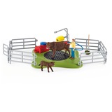 Schleich Farm World Kuh Waschstation, Spielfigur 