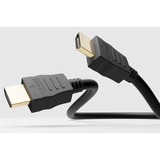 goobay Ultra High-Speed HDMI Kabel mit Ethernet, HDMI 2.1 schwarz, 2 Meter