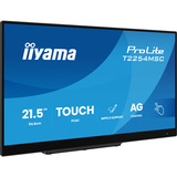 iiyama ProLite T2254MSC-B2AG, LED-Monitor 54.6 cm (21.5 Zoll), schwarz (matt), FullHD, IPS, Touchscreen, USB-Hub, 100Hz Panel