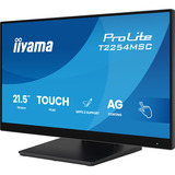 iiyama ProLite T2254MSC-B2AG, LED-Monitor 54.6 cm (21.5 Zoll), schwarz (matt), FullHD, IPS, Touchscreen, USB-Hub, 100Hz Panel