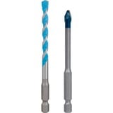 Bosch EXPERT HEX-9 HardCeramic + HEX-9 MultiConstruction Bohrer-Satz,  Ø 6mm 2-teilig