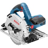 Bosch Handkreissäge GKS 55+ GCE Professional blau, 1.350 Watt, L-BOXX, Führungsschiene FSN 1400