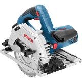 Bosch Professional Handkreissäge GKS 55+ GCE Professional blau, 1.350 Watt, L-BOXX, Führungsschiene FSN 1400