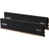 Crucial DIMM 32 GB DDR5-6000 (2x), Arbeitsspeicher schwarz, CP2K16G60C48U5, PRO