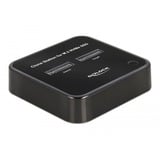 DeLOCK USB 3.0 Docking- und Klonstation 2 x M.2 NVMe, Dockingstation schwarz, M.2 SSD