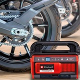EINHELL Power X-Change Hybrid-Kompressor PRESSITO 18/25 Hybrid rot/schwarz, 18Volt / 220Volt, ohne Akku und Ladegerät