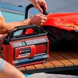 EINHELL Power X-Change Hybrid-Kompressor PRESSITO 18/25 Hybrid rot/schwarz, 18Volt / 220Volt, ohne Akku und Ladegerät