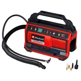 EINHELL Power X-Change Hybrid-Kompressor PRESSITO 18/25 Hybrid rot/schwarz, 18Volt / 220Volt, ohne Akku und Ladegerät