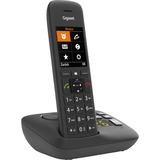 Gigaset C575A, analoges Telefon schwarz, Anrufbeantworter