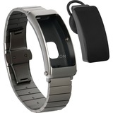 Huawei TalkBand B6, Smartwatch schwarz, Elite (Metallarmband) in Titanium Gray