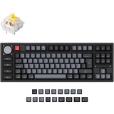 Keychron Q3 Pro, Gaming-Tastatur schwarz/blaugrau, DE-Layout, Keychron K Pro Banana, Hot-Swap, Aluminiumrahmen, RGB