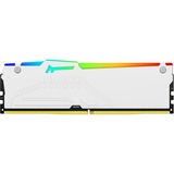 Kingston FURY DIMM 16 GB DDR5-5200  , Arbeitsspeicher weiß, KF552C40BWA-16, Renegade RGB, INTEL XMP