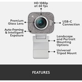 Logitech StreamCam, Webcam weiß