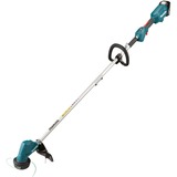 Makita Akku-Rasentrimmer DUR192LRT1, 18Volt blau/schwarz, Li-Ionen Akku 5,0Ah