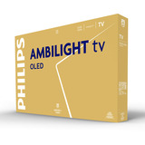 Philips 55OLED761/12, OLED-Fernseher 139 cm (55 Zoll), schwarz, UltraHD/4K, Ambilight 3-seitig, 120Hz Panel