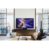 SAMSUNG GQ77S90FAEXZG, OLED-Fernseher 195 cm (77 Zoll), schwarz/silber, UltraHD/4K, Vision AI, PVR, Twin-Tuner, 100Hz Panel