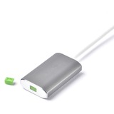 SMARTKEEPER ESSENTIAL Mini DisplayPort Lock (MD04) + Lock Key Mini (U04), Einsteckschloss Farbcode Grün, 4 Stück + 1 Schlüssel