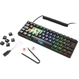 Sharkoon SKILLER SGK50 S4, Gaming-Tastatur schwarz, PT-Layout, Kailh Red