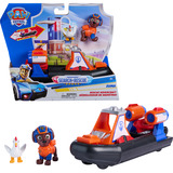 Spin Master PAW Patrol - Search & Rescue: Zumas Rettungs-Hovercraft mit 2 Figuren, Spielfahrzeug 