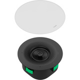 Yealink CS10 PoE-fähiger Deckenlautsprecher weiß, Akustisch abgestimmtes Design für Sprache