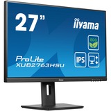 iiyama ProLite XUB2763HSU-B1, LED-Monitor 69 cm (27 Zoll), schwarz (matt), FullHD, IPS, AMD Free-Sync, 100Hz Panel