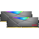 ADATA DIMM 32 GB DDR4-3600 (2x 16 GB) Dual-Kit, Arbeitsspeicher grau, AX4U360016G18I-DT50, XPG Spectrix D50 RGB, INTEL XMP