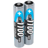 Ansmann 1100mAh NiMh Professional, Akku silber