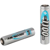 Ansmann 1100mAh NiMh Professional, Akku silber