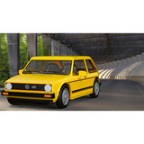 COBI Volkswagen Golf GTI (1976-1983), Konstruktionsspielzeug gelb, Maßstab 1:35